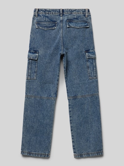 Jack & Jones Jeans met cargozakken, model 'CHRIS' Lichtblauw - 3