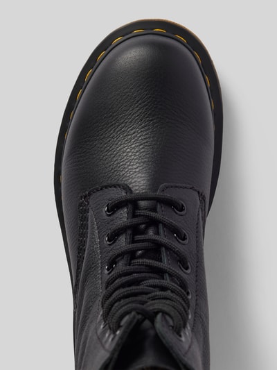 Dr. Martens Schnürboots aus Leder mit Ziernaht Modell 'Eye' Black 3