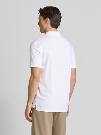 HUGO Regular Fit Poloshirt mit Label-Patch Modell 'Dekok' Weiss 5