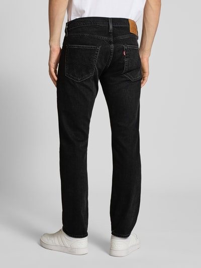 Levi's® Regular Fit Jeans mit Eingrifftaschen Modell '502®' Dunkelgrau 5