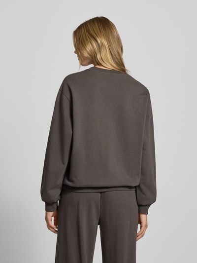 P.E Nation Oversized Sweatshirt aus reiner Bio-Baumwolle Modell 'Qualify' Anthrazit 5