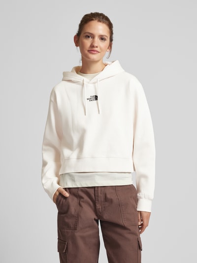 The North Face Cropped Hoodie mit Logo-Stitching Offwhite 4