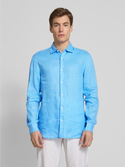 Scotch & Soda Regular Fit Freizeithemd mit Knopfleiste Aqua 4