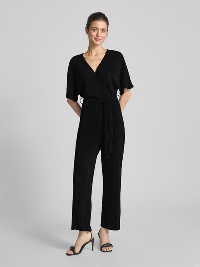 YAS Jumpsuit in Wickel-Optik Modell 'OLINDA' Black 4