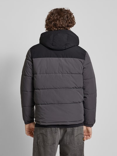 Jack & Jones Steppjacke mit Reißverschlusstaschen Modell 'OTTO' Anthrazit 5