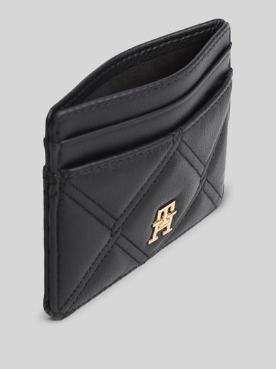 Tommy Hilfiger Portemonnee voor kaarten met logodetail Zwart - 3