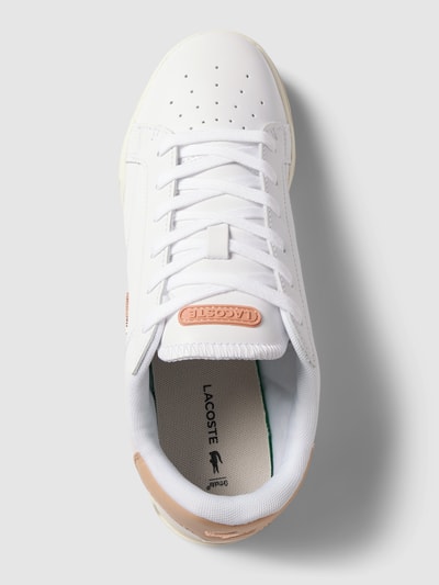 Lacoste Sneakers met labeldetails, model 'TWIN SERVE' Wit - 5