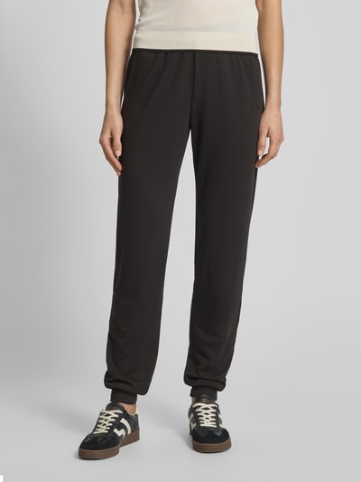 Guess Sweatpants mit Label-Stitching Modell 'LUCIA' Black 4