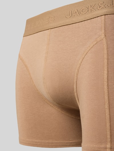 Jack & Jones Trunks mit Label-Bund Modell 'JACORDINARY' im 3er-Pack Hazel 2