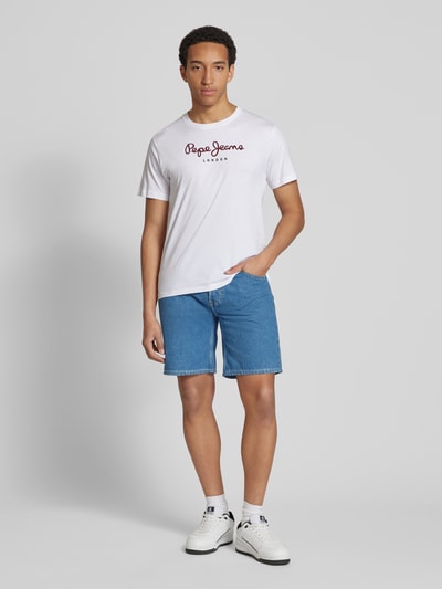 Pepe Jeans Loose Fit Jeansshorts im 5-Pocket-Design Jeansblau 1