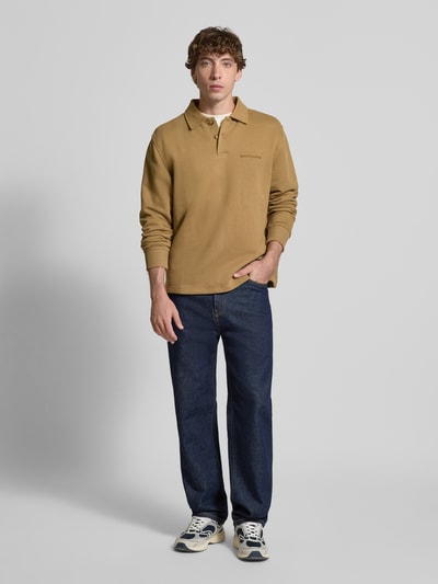 Marc O'Polo Denim Regular Fit Sweatshirt aus reiner Baumwolle Beige 1