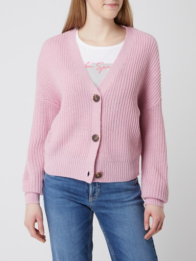 Vero Moda Cardigan mit Rippenstruktur Modell 'Lea' Lavender 4