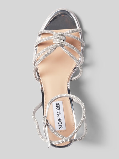 Steve Madden Sandaletten mit Pfennigabsatz Modell 'KAILYN' Silber 3