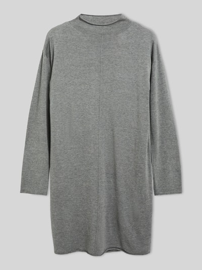 s.Oliver RED LABEL Knielanges Kleid mit Seitenschlitzen Mittelgrau 2
