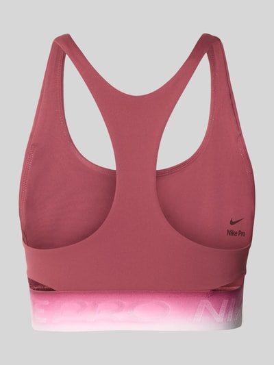Nike Sport-BH mit Label-Bund  Bordeaux 3