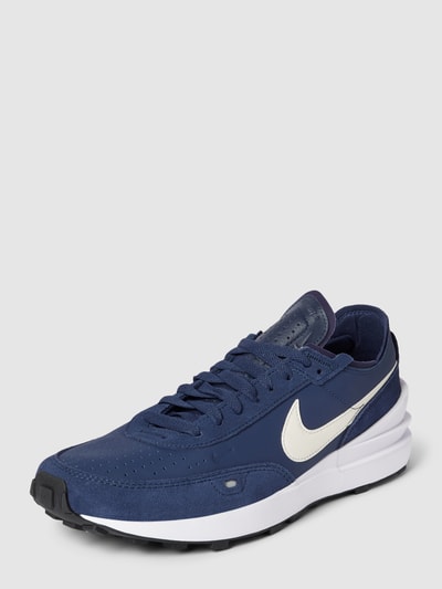 Nike Sneakers met labeldetail, model 'Waffle One' Marineblauw - 2