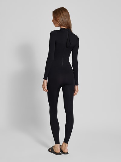 MAGIC Bodyfashion Jumpsuit in körpernaher Passform mit rückseitigem Reißverschluss Black 5