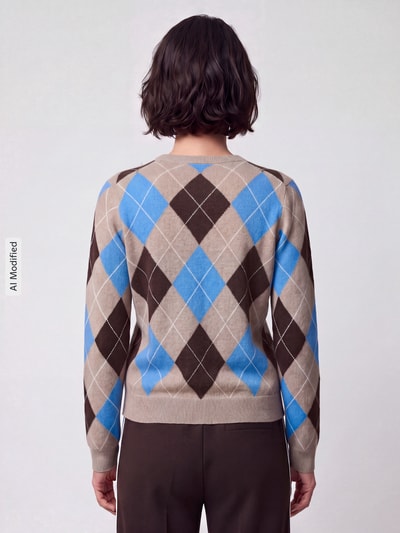 Jake*s Casual Regular Fit Pullover aus reinem Kaschmir  Sky 5