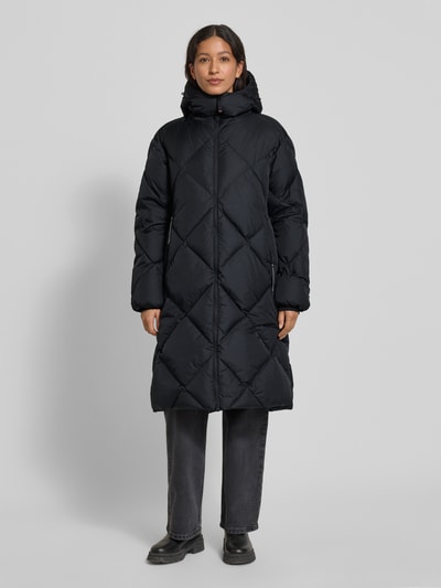 FIRE + ICE Daunenmantel mit Kapuze Modell 'BETH' Black 4