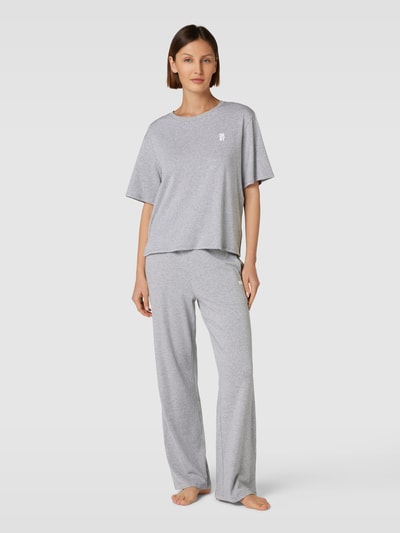 DKNY Loungehose mit elastischem Bund Mittelgrau 1