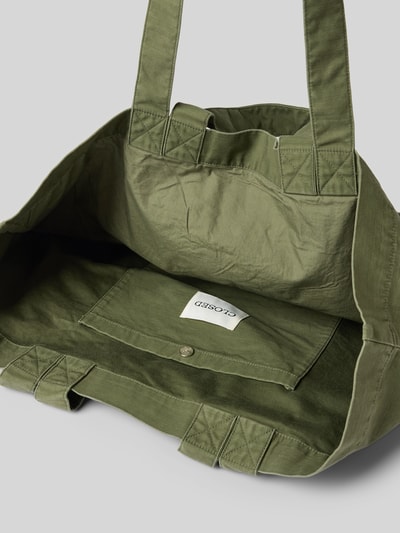 Closed Shopper aus reiner Baumwolle Khaki 5