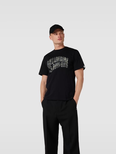 Billionaire Boys Club T-Shirt mit Label-Print Schwarz 4