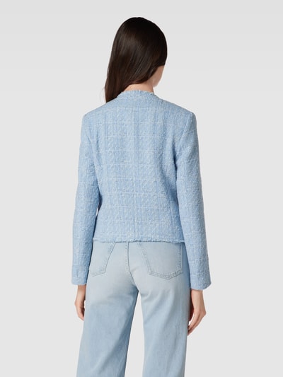 Mango Blazer mit Rundhalsausschnitt Modell 'WINTOUR' Bleu 5