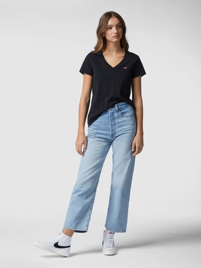 Levi's® T-shirt met logo-applicatie Zwart - 1