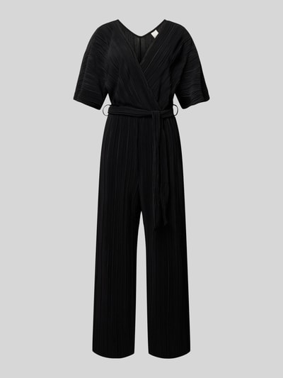 YAS Jumpsuit in Wickel-Optik Modell 'OLINDA' Black 2