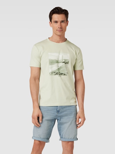 Esprit T-Shirt mit Label-Print Lind 4