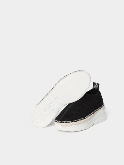 Kenzo Sneaker mit Plateau Black 5