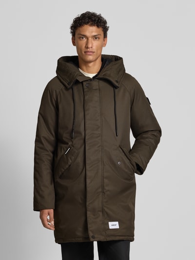 khujo Jack met capuchon, model 'Hant' Olijfgroen - 4