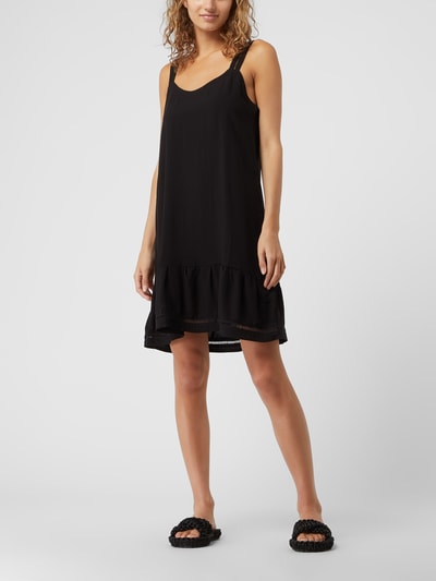 Pinklabel Kleid mit Lochspitze  Black 1