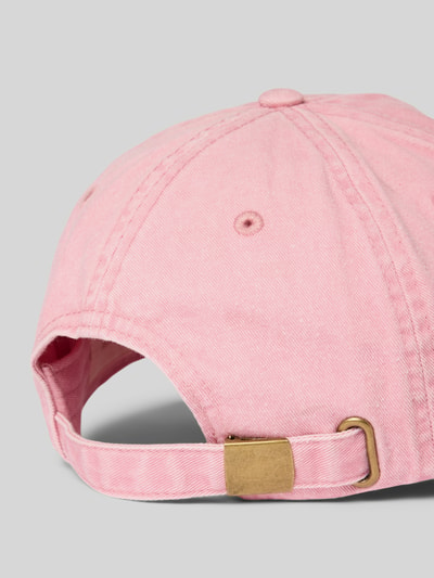 ANOTHER COTTON LAB Basecap mit Label-Stitching Rosa 3