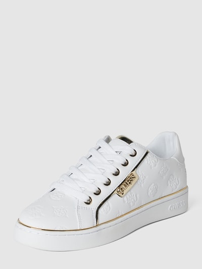 Guess Sneaker in Leder-Optik  Weiss 1