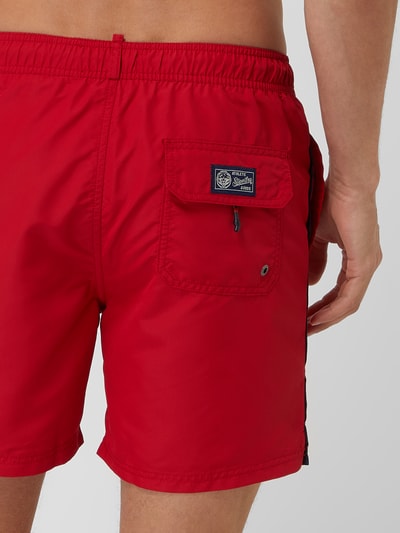 Superdry Badehose mit Eingrifftaschen  Rot 4