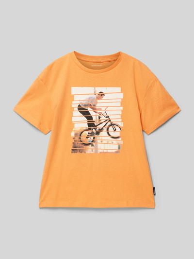 Tom Tailor T-shirt met fotoprint Oranje - 1