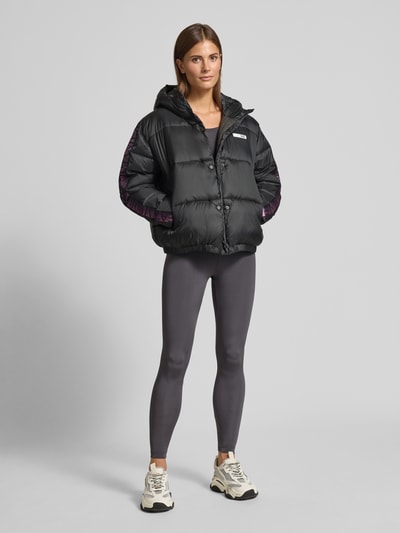 EA7 Emporio Armani Gewatteerd jack met labelpatch Donkergrijs - 1