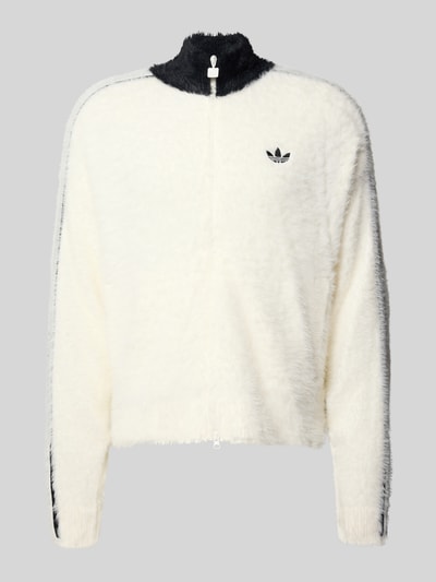 adidas Originals Sweatjacke aus Kunstfell Offwhite 2