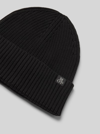 Marc O'Polo Mütze aus reiner Baumwolle Black 2