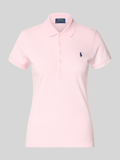 Polo Ralph Lauren Regular Fit Poloshirt aus Baumwoll-Mix Modell 'JULIE' Rose 2