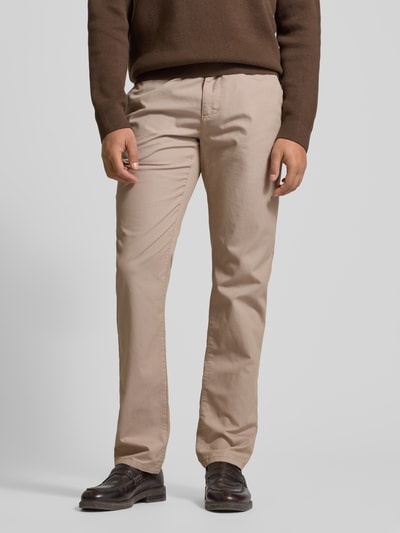 MCNEAL Slim Fit Chino mit Gürtel Beige 4