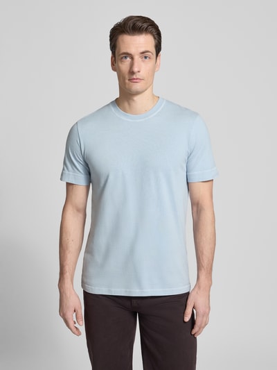 DRYKORN T-shirt z okrągłym dekoltem Jasnoniebieski 4