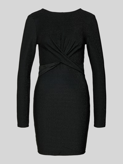 ONLY Tailliertes Cocktailkleid in Wickel-Optik Modell 'RICH' Black 2