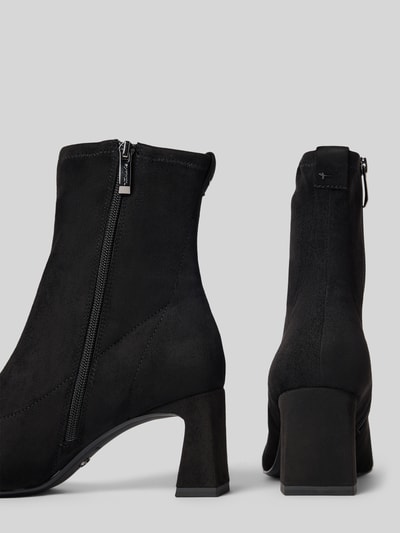 Tamaris Laarsjes met banana-hak Zwart - 2