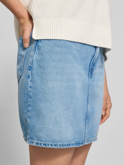 G-Star Raw Jeansrock mit 5-Pocket-Design Modell 'Viktoria' Hellblau 3