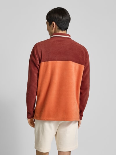 COLUMBIA Sweatshirt met opstaande kraag, model 'STEENS MOUNTAIN' Oranje - 5