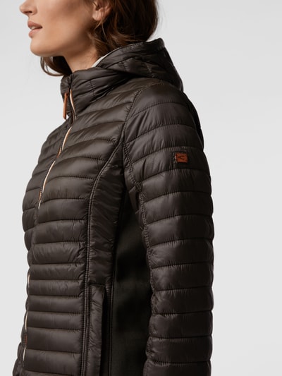 camel active Lichte bodywarmer met wattering Kaki - 3