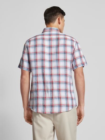 Brax Koszula casualowa z kołnierzykiem typu button down model ‘Dan’ Czerwony 5