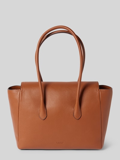 Lauren Ralph Lauren Handtasche mit Tragehenkel Cognac 4